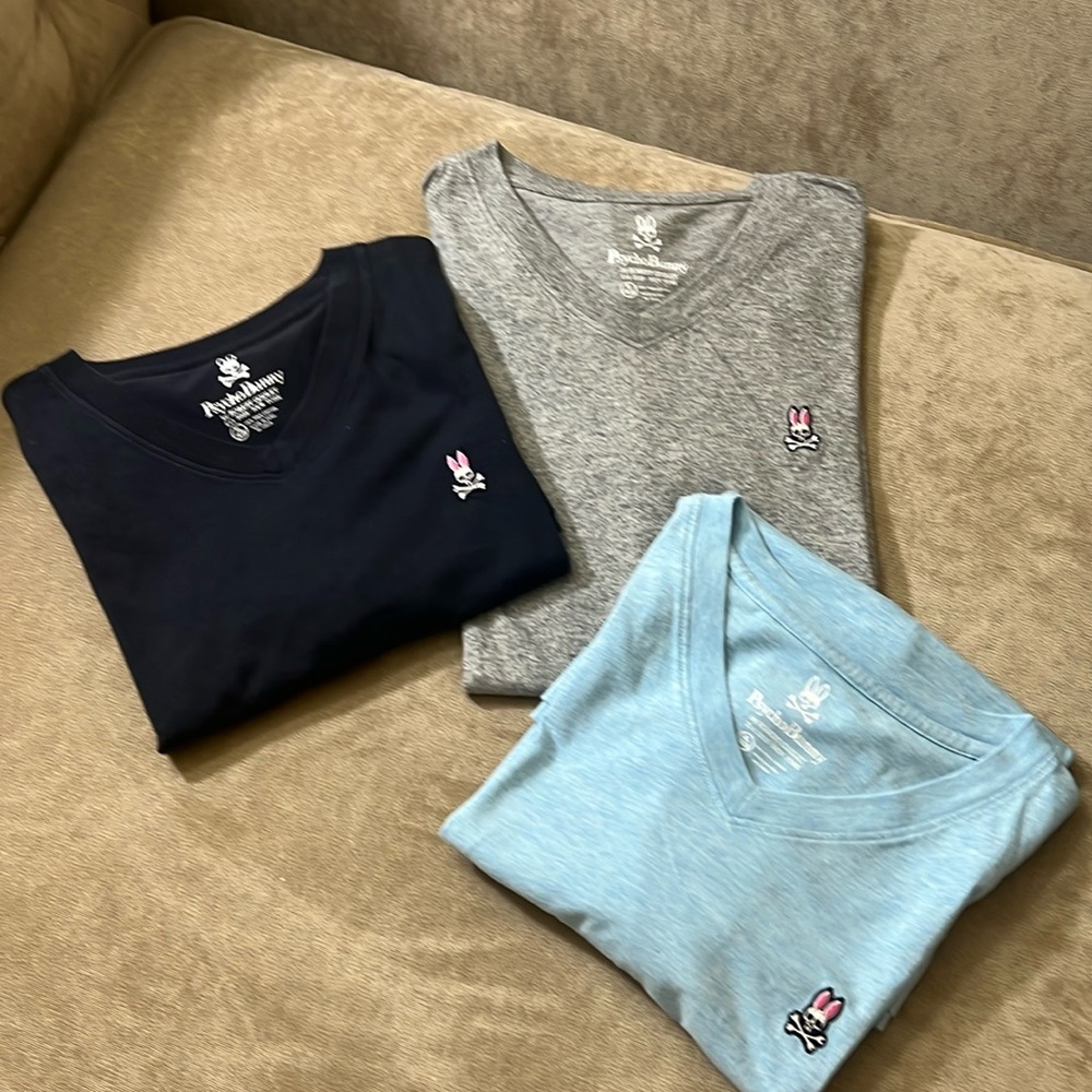 Psycho Bunny t-shirts lot Size XL 18/20